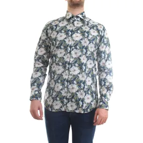 81543.002 Camiseta hombre flores de fantasía