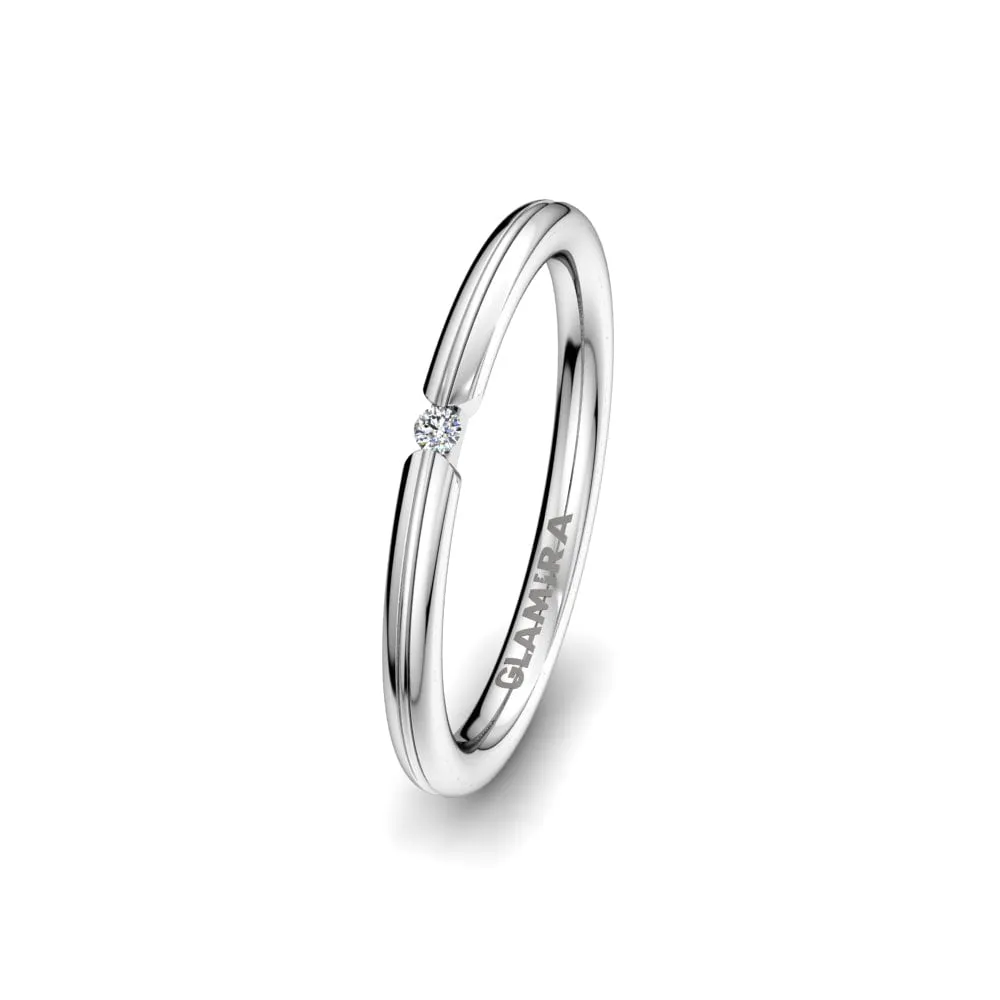 Anillo de boda Bright Nature 2 mm