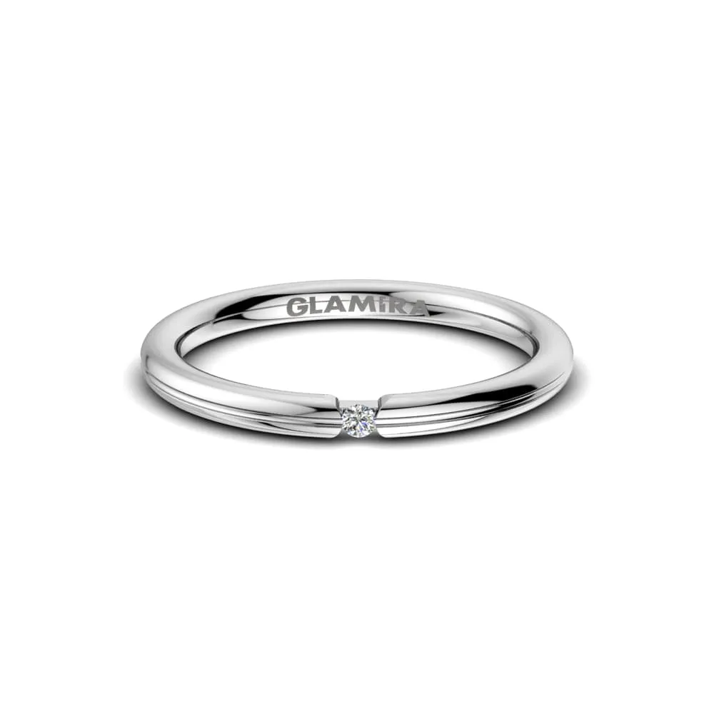 Anillo de boda Bright Nature 2 mm