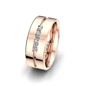 Anillo de mujer Charming Shine 8mm