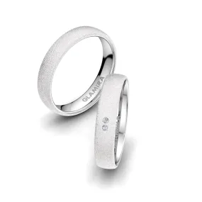 Anillo de Pareja Classic Gaze 4mm