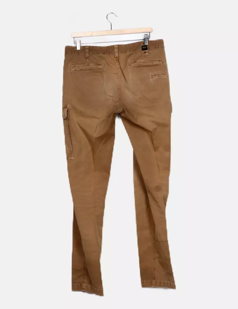 Blauer Pantalones cargo Rectos