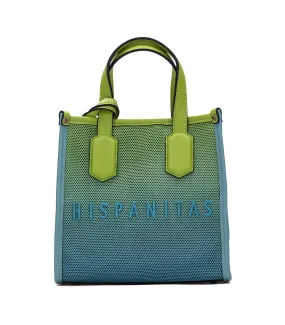 BOLSO MINI DE MALLA PARA MUJER HISPANITAS BV243240 AGUAMARINA