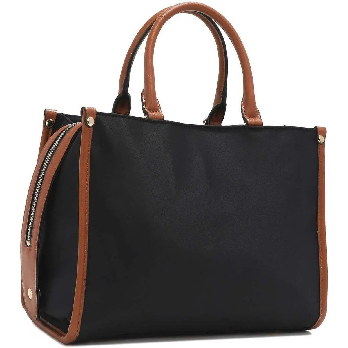 BOLSO SATCHEL DE NYLON 