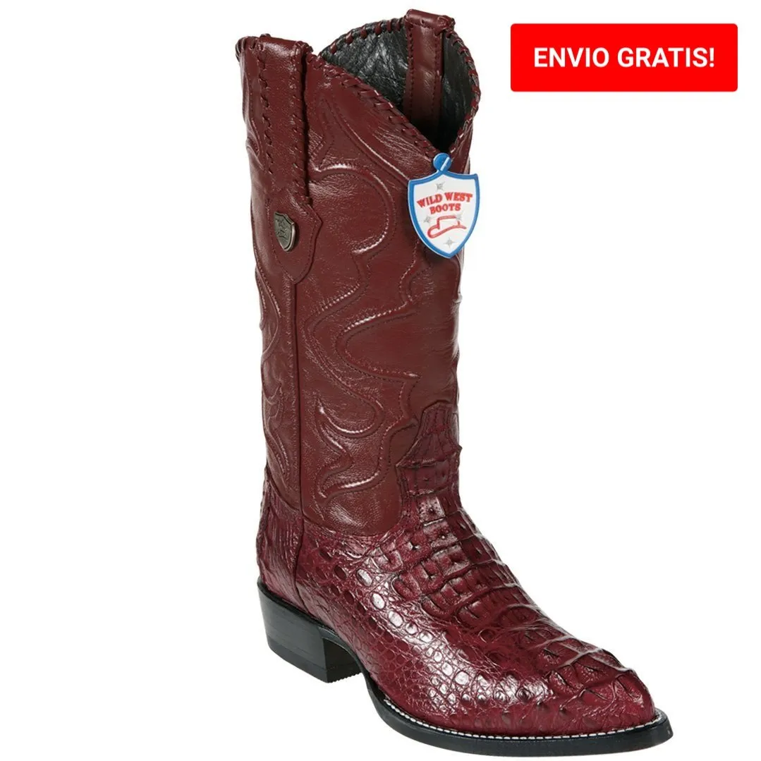 Botas de Cocodrilo Caiman Lomo Horma Puntal WW-2990206