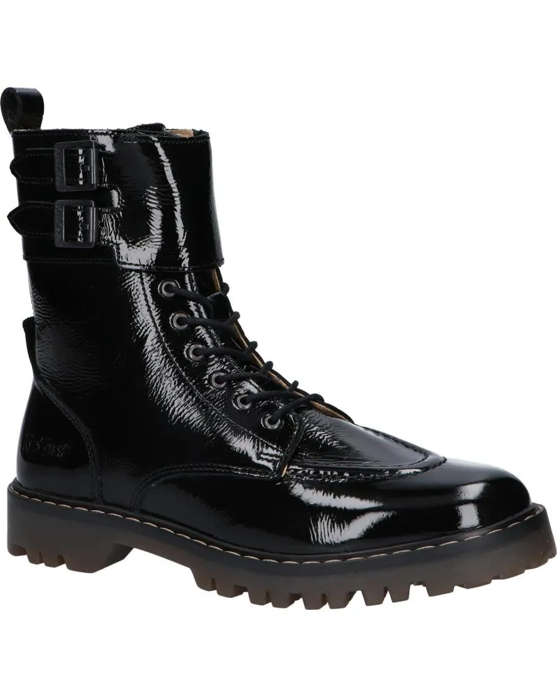 Botas de Mujer KICKERS 878060-50 DECKRANGER 81 NOIR VERNIS