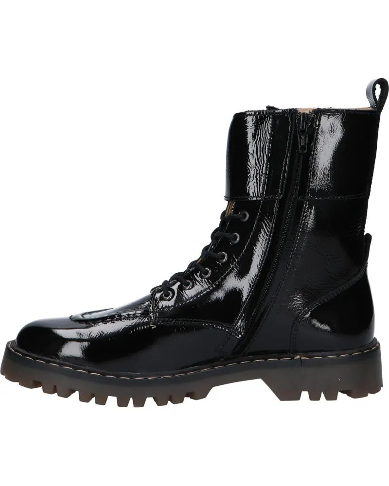 Botas de Mujer KICKERS 878060-50 DECKRANGER 81 NOIR VERNIS