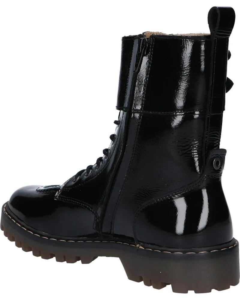 Botas de Mujer KICKERS 878060-50 DECKRANGER 81 NOIR VERNIS