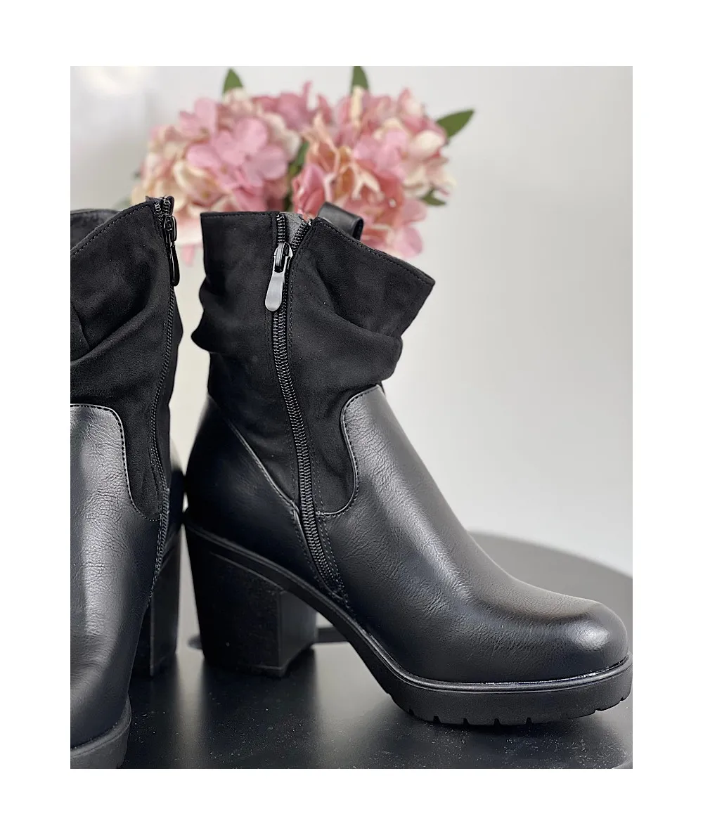 BOTIN CAÑA BAJA BLACK