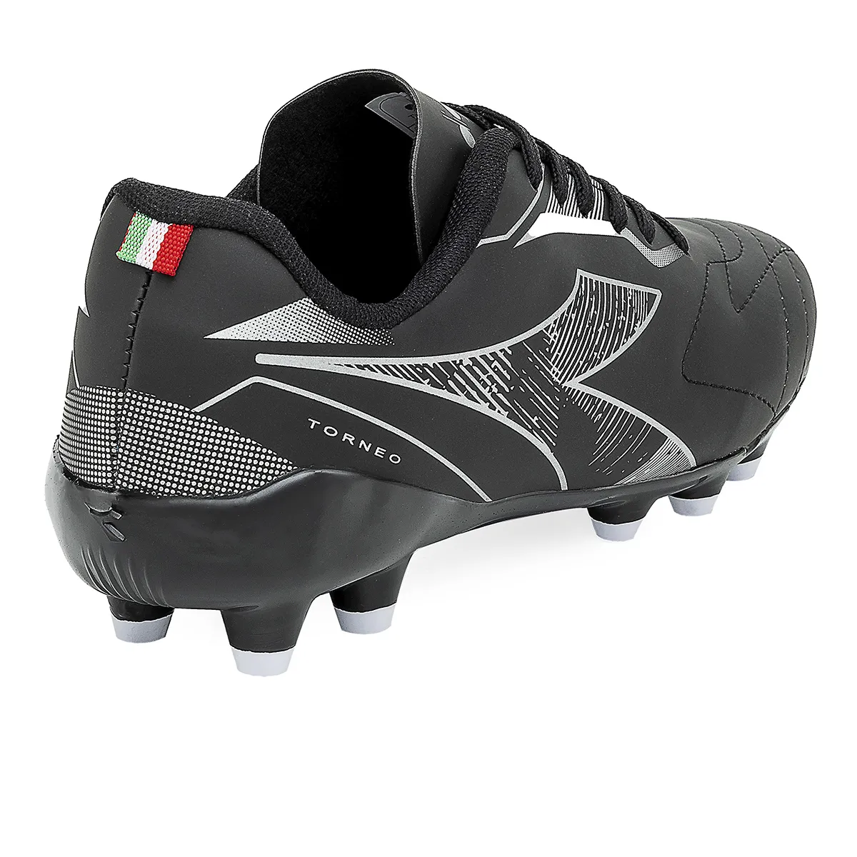 Botines De Futbol Diadora Torneo Campo FG Negro