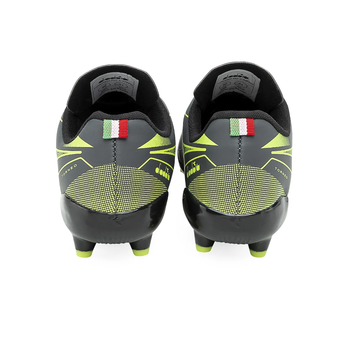 Botines De Futbol Diadora Torneo Campo FG Niño Gris