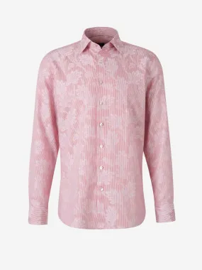 Camisa de Algodón Estampada