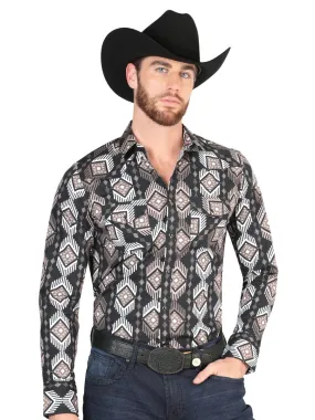 Camisa de Moda Color Dark Blue GEN-44402