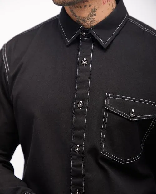 Camisa Hombre Dylan Negro