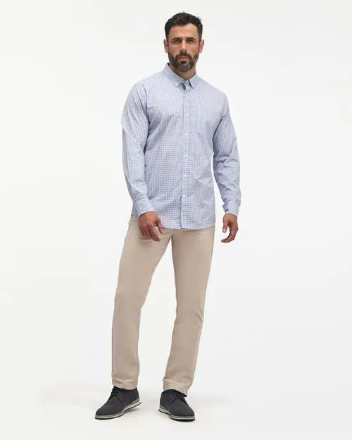 Camisa Hombre Piedro Celeste Dusk