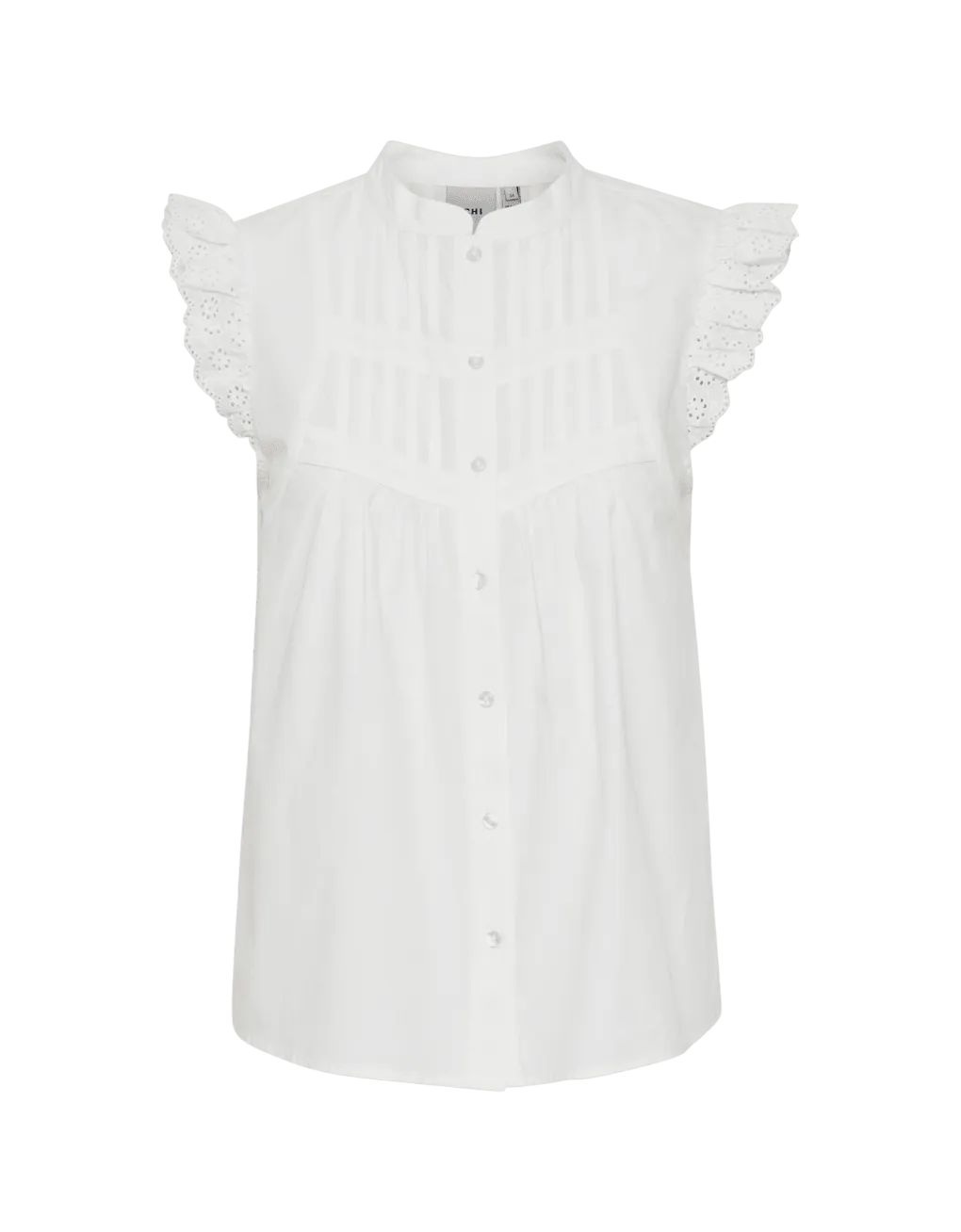 Camisa ICHI Fivaro Blanc de Blanc