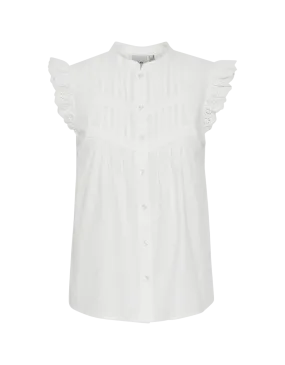 Camisa ICHI Fivaro Blanc de Blanc