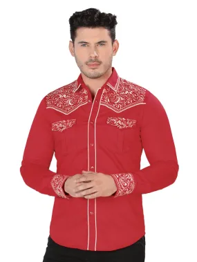 Camisa Vaquera Bordada MON-3537