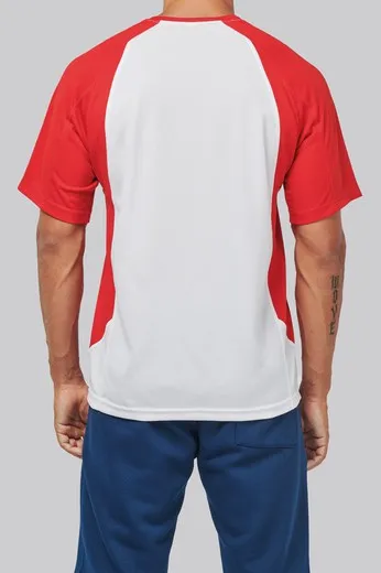 CAMISETA DEPORTIVA BICOLOR SIN MANGAS