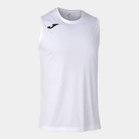 Camiseta sin mangas hombre Combi Basket blanco