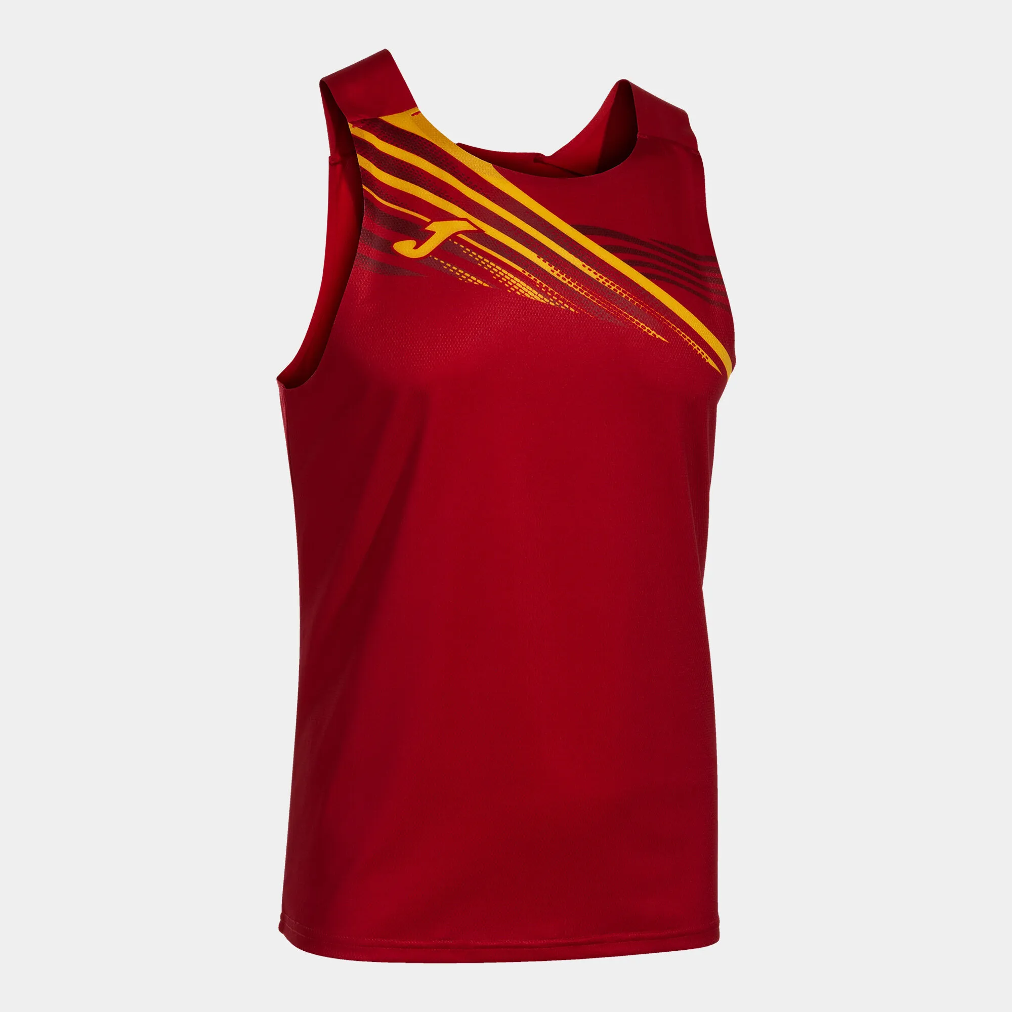 Camiseta sin mangas hombre Elite X rojo