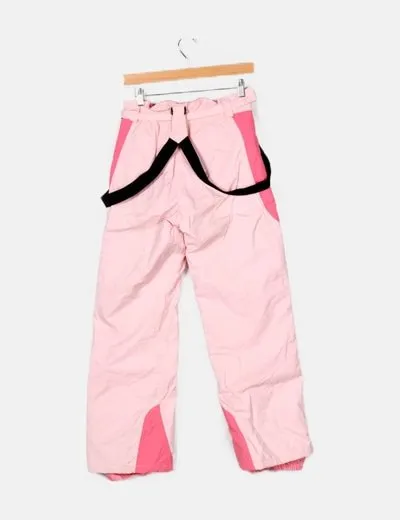 CARVERACE Pantalón rosa de nieve