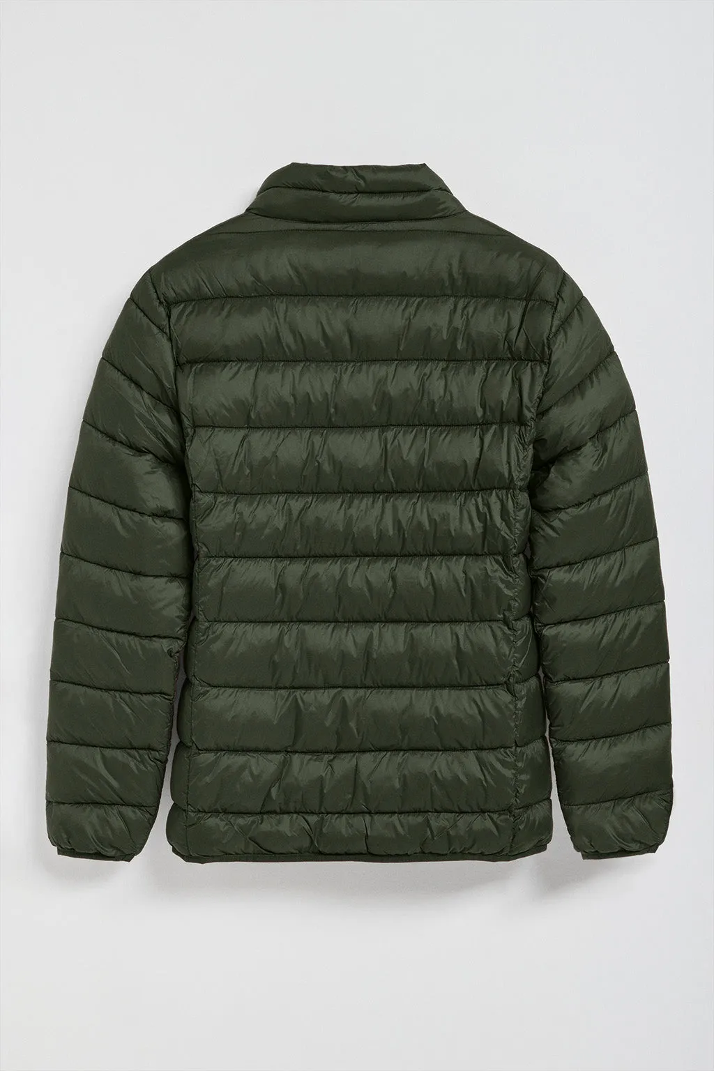 Chaqueta Chase ultralight verde oscuro con parche Rigby Go