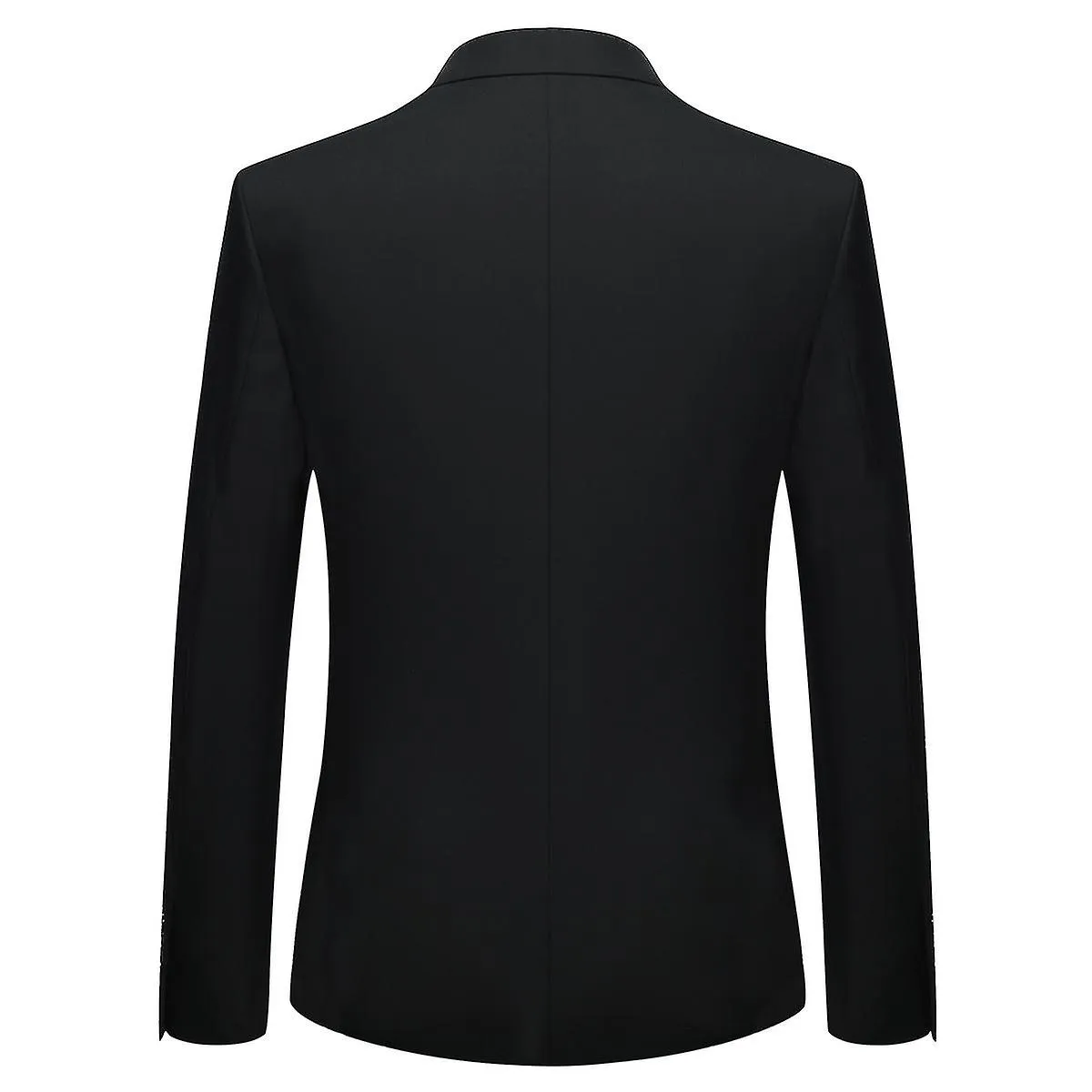 Chaqueta y chaleco (m) de 3 piezas de Business Solid Slim Fit Suit Chaqueta y chaleco (m)