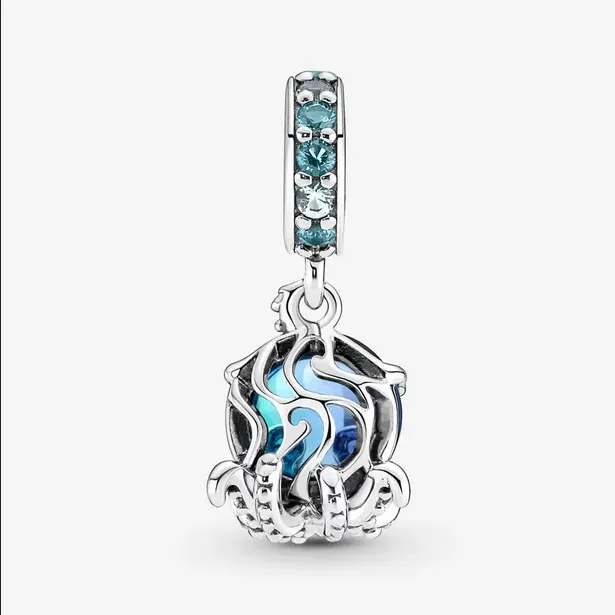 Charm Colgante Pulpo Cristal de Murano 791694C01