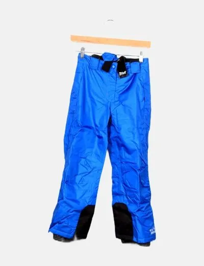 Crivit Pantalón azul de nieve