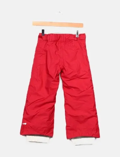 Decathlon Pantalón nieve rosa