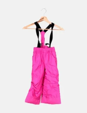 Decathlon Pantalón rosa de nieve