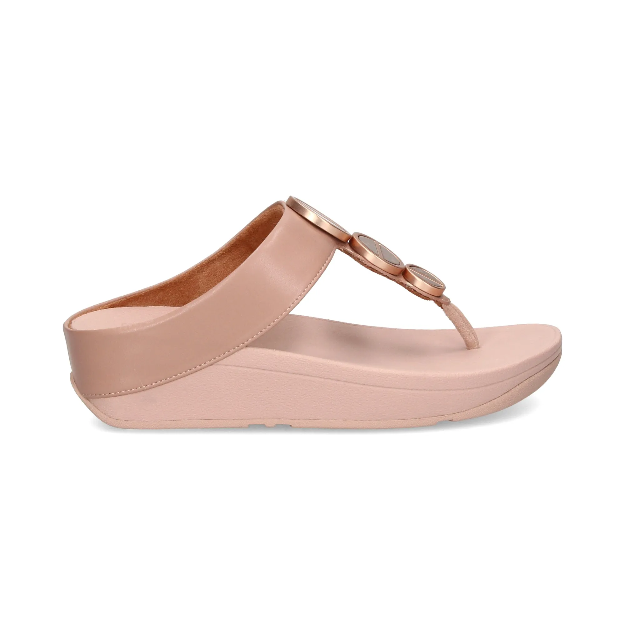 FITFLOP Sandalias cuña de Mujer 137 BEIGE