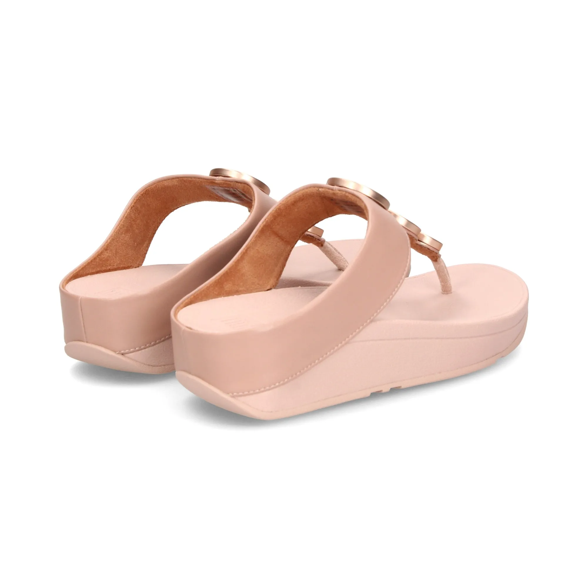 FITFLOP Sandalias cuña de Mujer 137 BEIGE