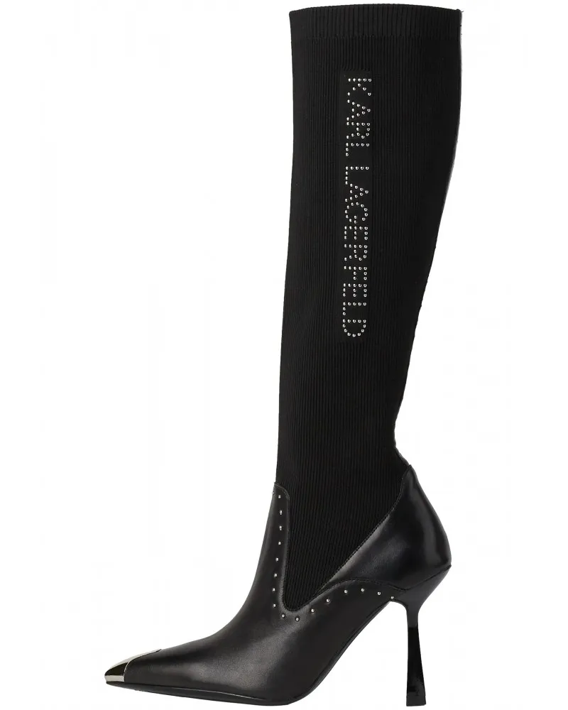 KARL LAGERFELD - Botas Altas Pandara II con Tachuelas