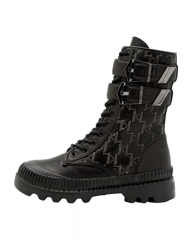 KARL LAGERFELD - Botas con Hebillas Trekka II Monogram