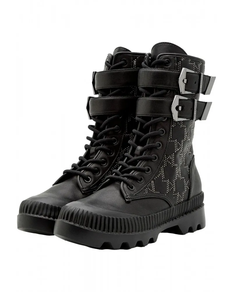 KARL LAGERFELD - Botas con Hebillas Trekka II Monogram