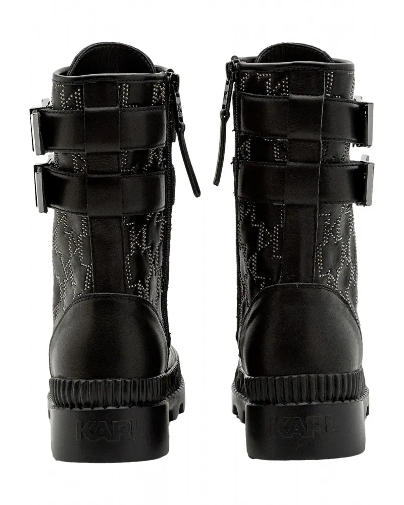 KARL LAGERFELD - Botas con Hebillas Trekka II Monogram