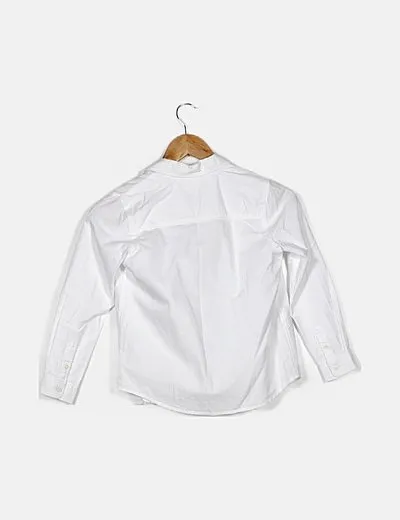 Mango Camisa básica blanca