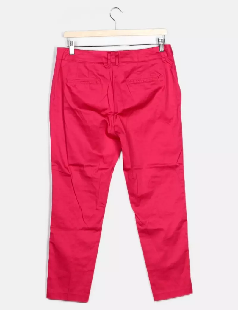 NoName Pantalón chino rosa de vestir