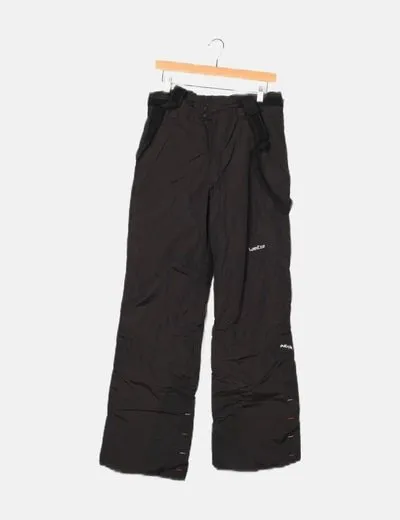 Oxylane Pantalon nieve negro