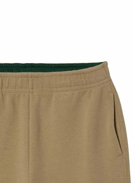 Pantalón Lacoste Deporte Jogger Marrón Mujer