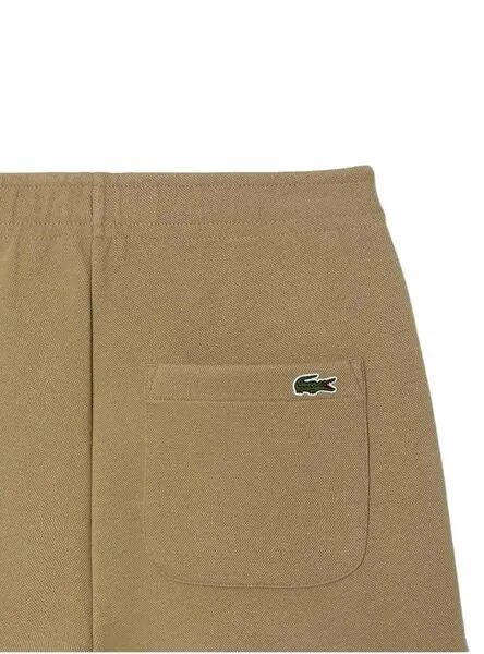 Pantalón Lacoste Deporte Jogger Marrón Mujer