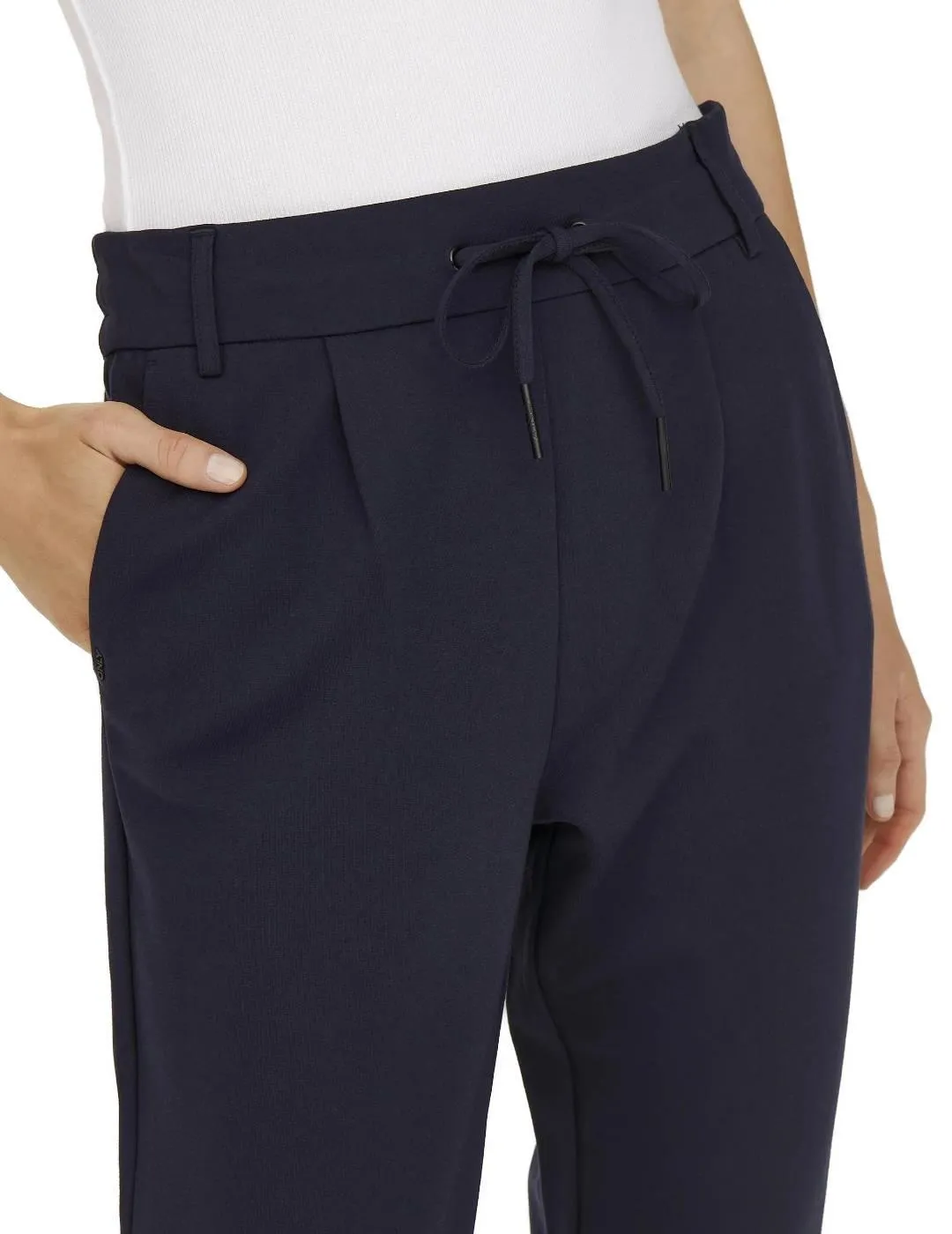 Pantalón Only Potrash azul marino de tela Slim para mujer