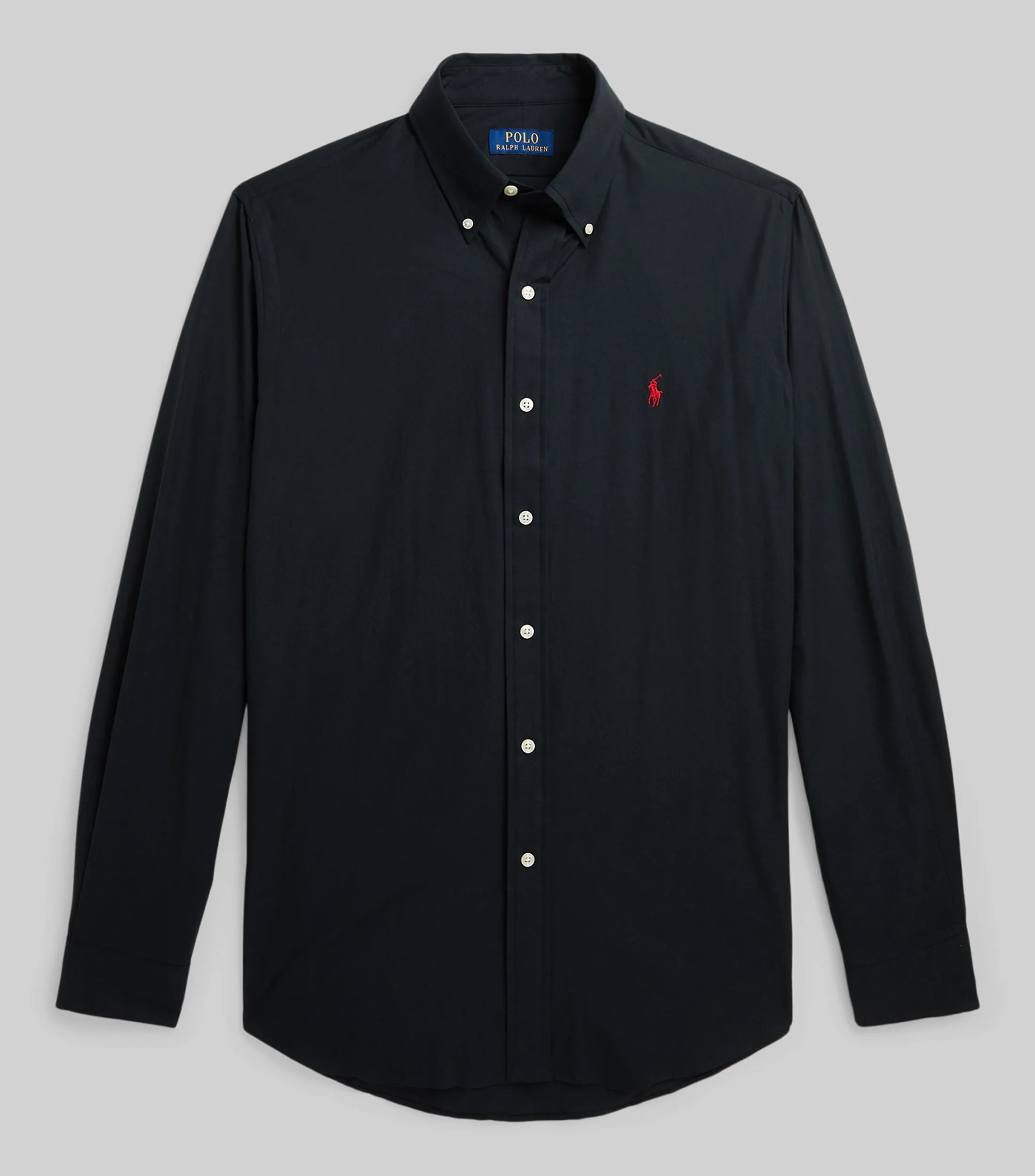 Polo Ralph Lauren Camisa lisa manga larga Hombre