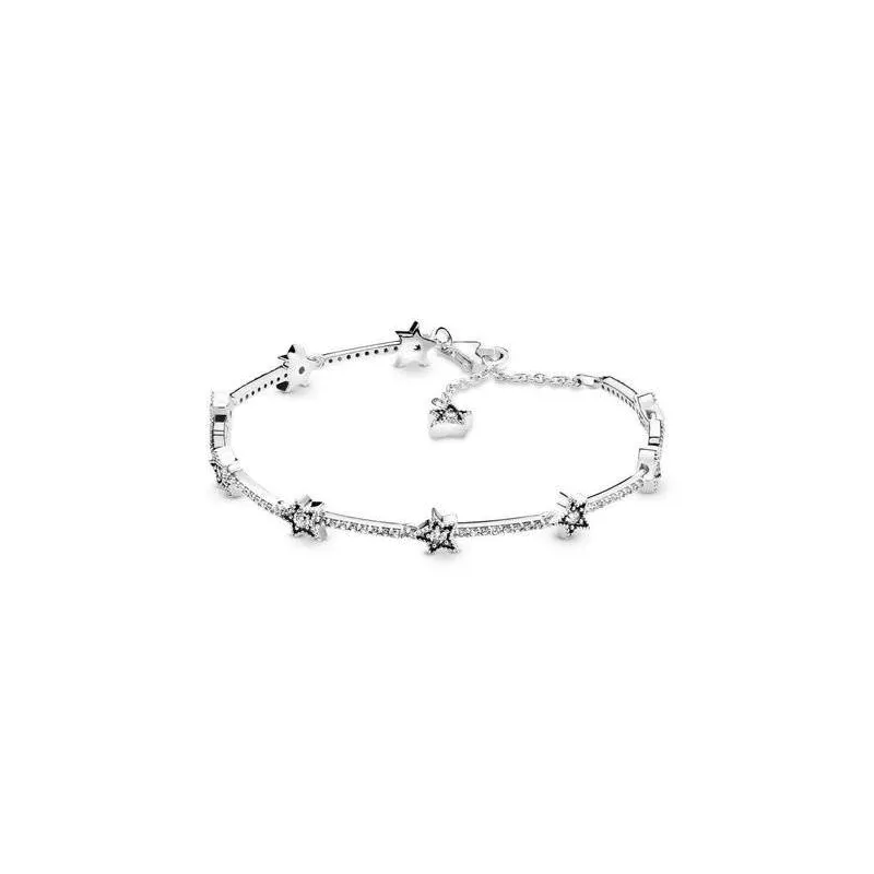 PULSERA DE PANDORA PLATA CON ESTRELLAS 598498C01