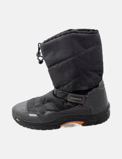 Quechua Bota de nieve negra