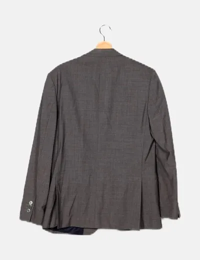 SACOOR Blazer americana gris de vestir