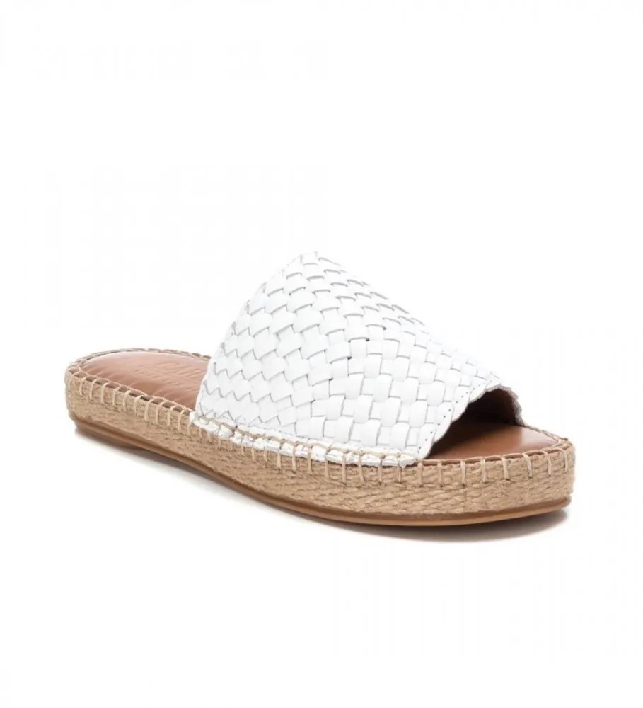 Sandalias de Piel 160487 blanco