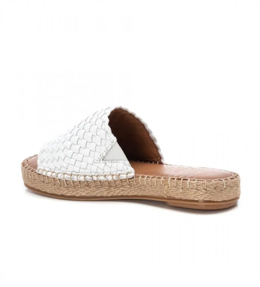 Sandalias de Piel 160487 blanco